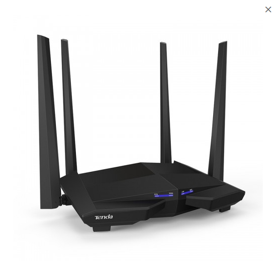 Tenda AC10 AC1200 1200Mbps Dual Band 4 Antenna Gigabit WiFi Router